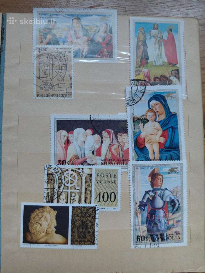 Pašto ženklų albumas - nuotraukos Nr. 8
