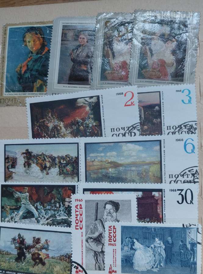 Pašto ženklų albumas - nuotraukos Nr. 9