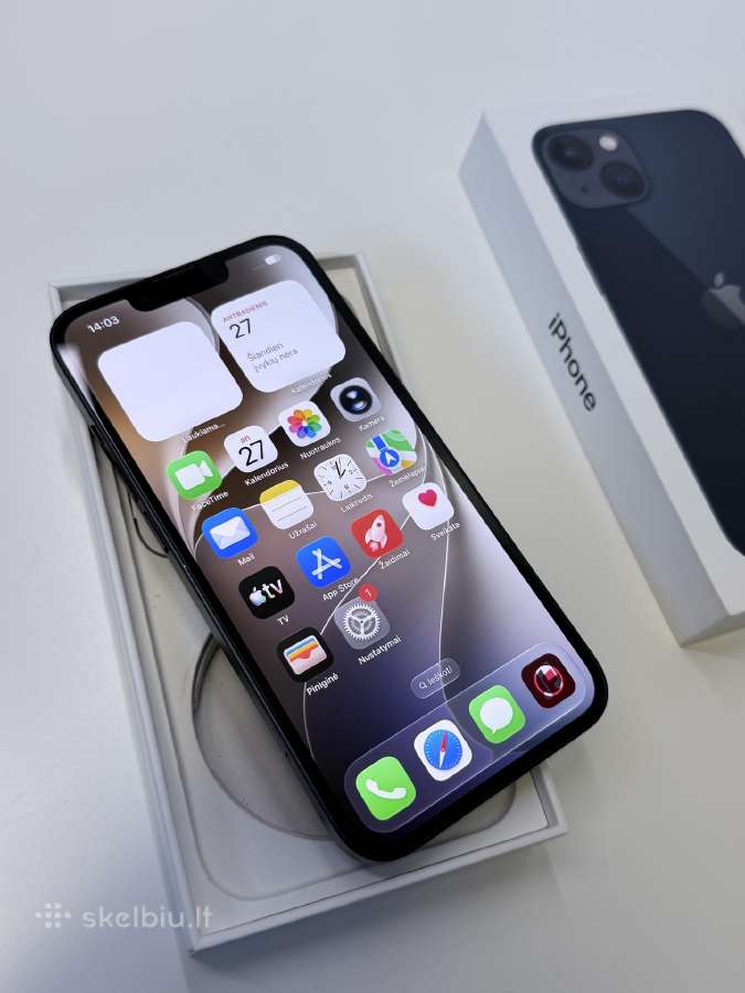 iPhone 13 128 GB, 100% baterija - nuotraukos Nr. 4