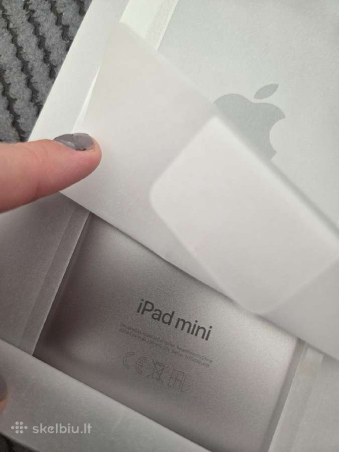 Planšetė Apple iPad Mini (A17 Pro) Wi-fi 128g - nuotraukos Nr. 3