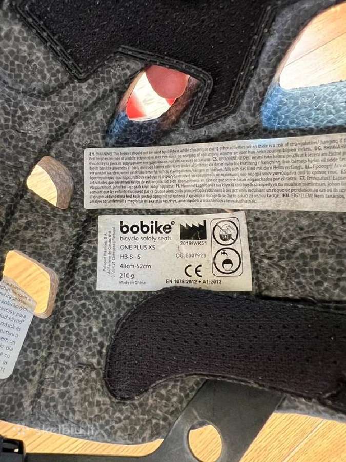 Bobike šalmas XS - nuotraukos Nr. 7
