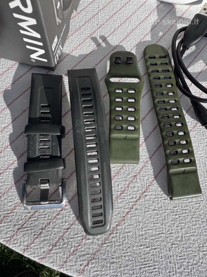 Garmin Epix Gen 2 Steel 47 mm + 3 dirželiai - nuotraukos Nr. 3
