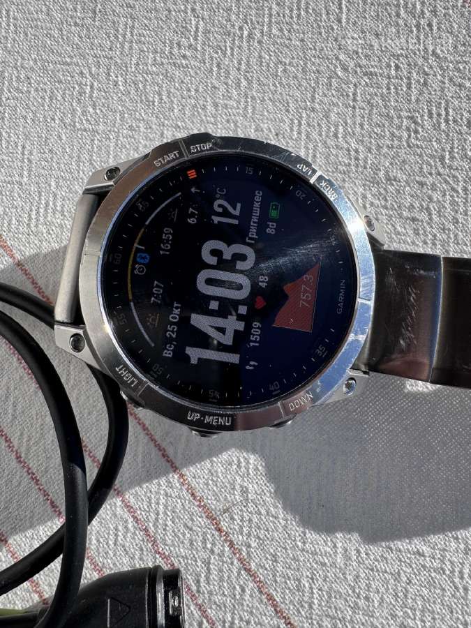 Garmin Epix Gen 2 Steel 47 mm + 3 dirželiai - nuotraukos Nr. 5