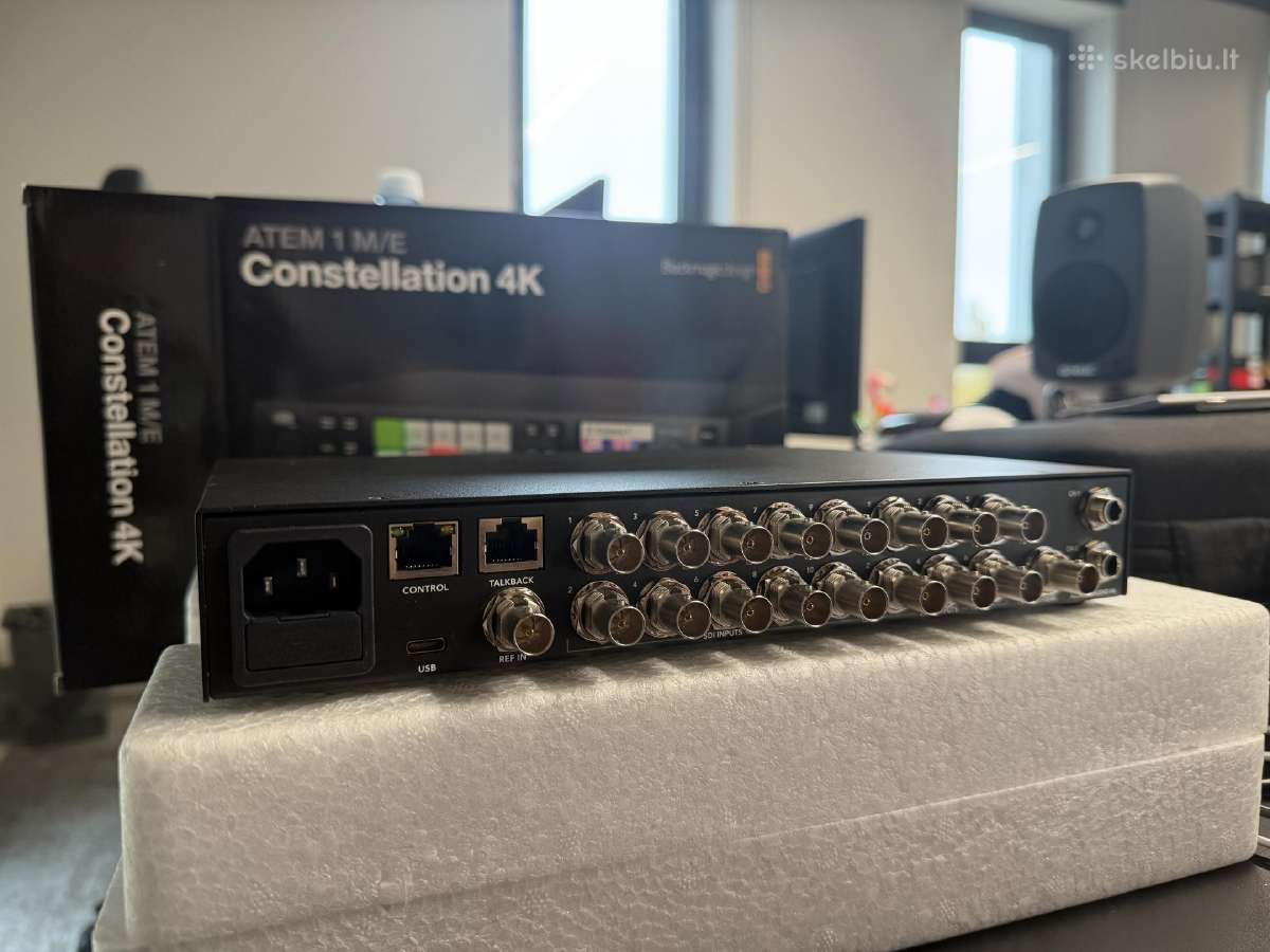 Blackmagic Constellation 4k Atem 1m/e - nuotraukos Nr. 2