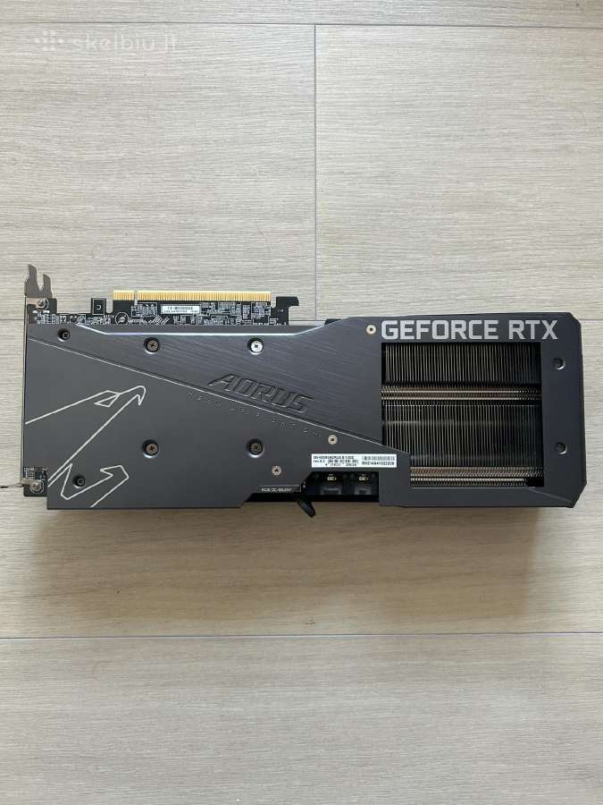 Aorus Rtx 3060 12gb Triple Fan - nuotraukos Nr. 3