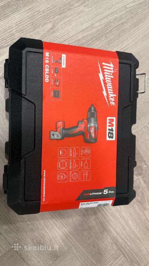 Milwaukee M18 pilnas komplektas - nuotraukos Nr. 3
