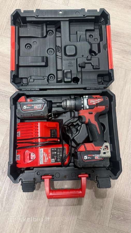Milwaukee M18 pilnas komplektas - nuotraukos Nr. 4