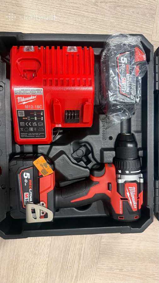 Milwaukee M18 pilnas komplektas - nuotraukos Nr. 5