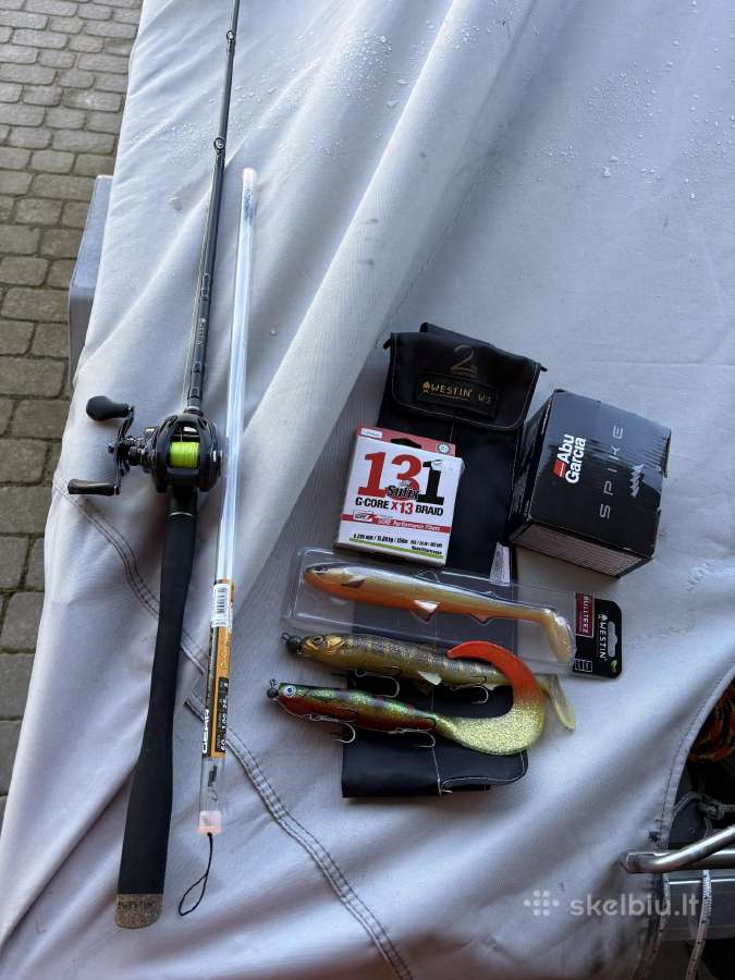Westin W3 Livecast Big Bait su Abugarcia + priedai - nuotraukos Nr. 3
