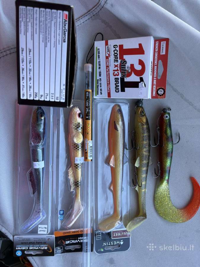 Westin W3 Livecast Big Bait su Abugarcia + priedai - nuotraukos Nr. 4
