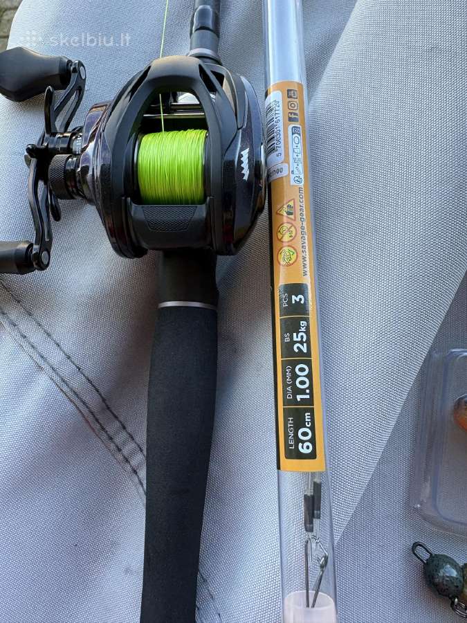Westin W3 Livecast 40-100g su Abu Garcia + priedai - nuotraukos Nr. 4