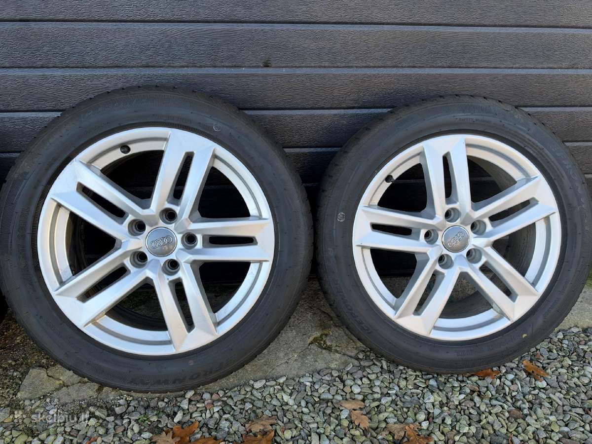 225/50r17 ratlankiai su zieminemis padangomis. - nuotraukos Nr. 3