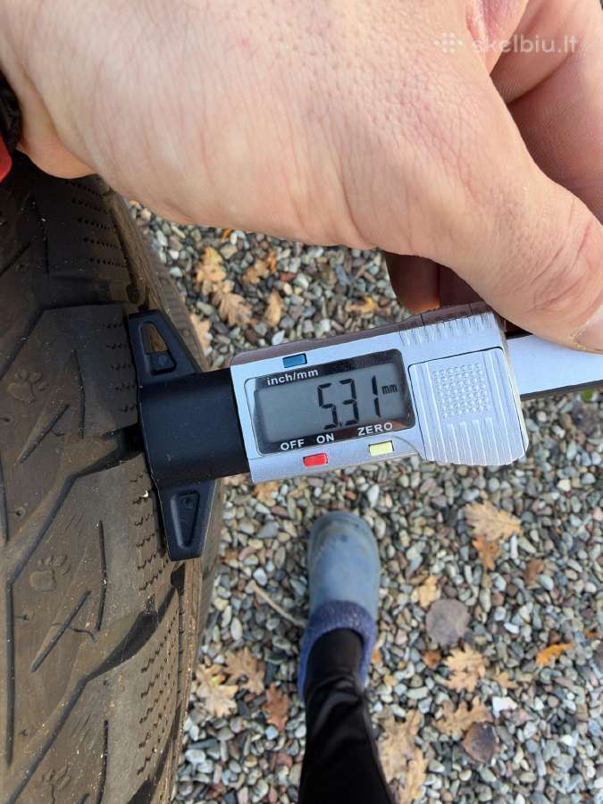 225/50r17 ratlankiai su zieminemis padangomis. - nuotraukos Nr. 10