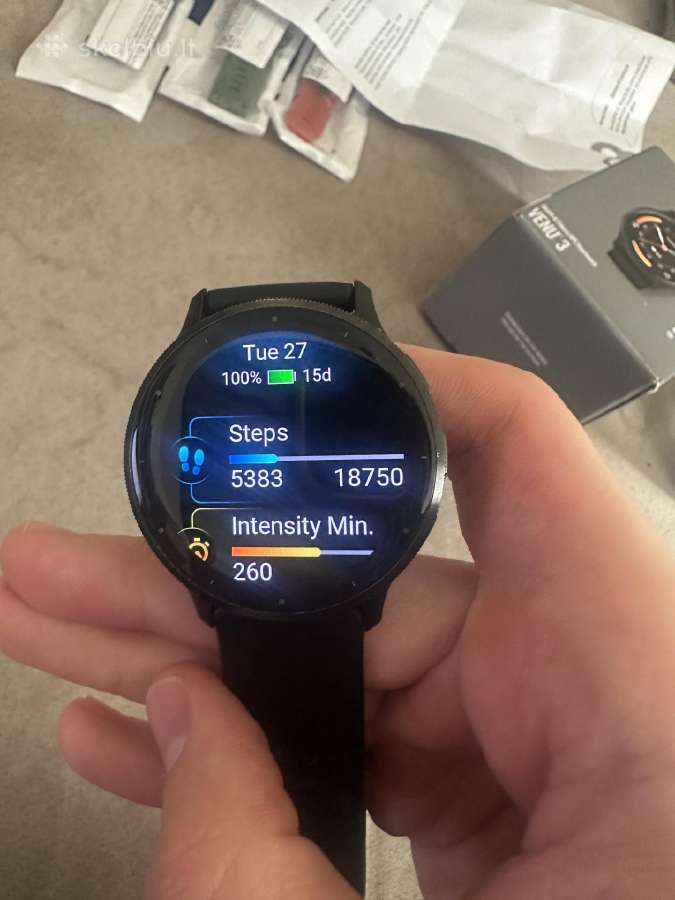 Garmin Venu 3 (45mm) su priedais - nuotraukos Nr. 4