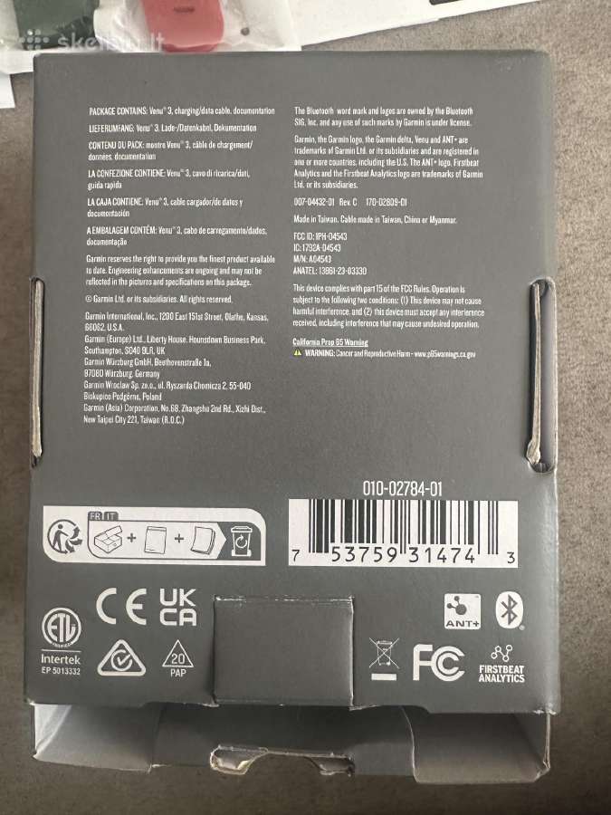 Garmin Venu 3 (45mm) su priedais - nuotraukos Nr. 11