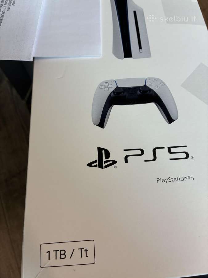 Ps5 slim Disc 1 TB + garantija iki 2028 12 mėn - nuotraukos Nr. 2