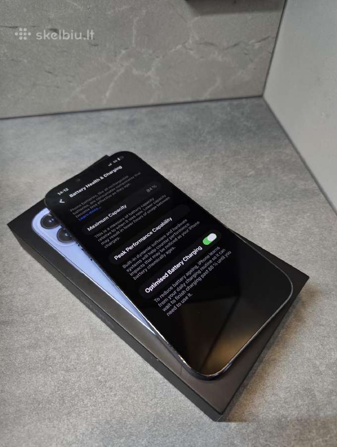 iPhone 13 Pro Max 128gb - nuotraukos Nr. 8