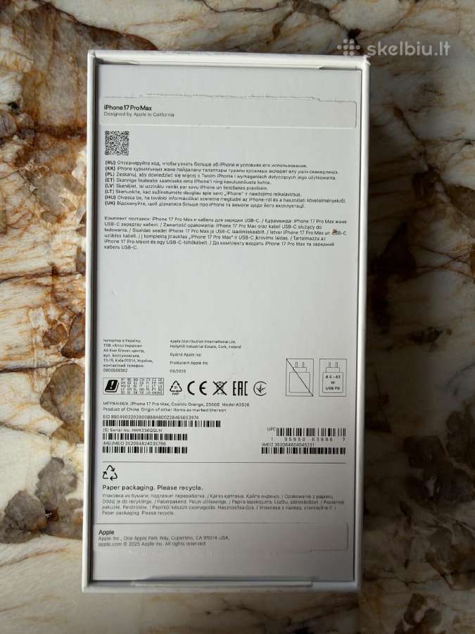 iPhone 17pro Max - nuotraukos Nr. 4