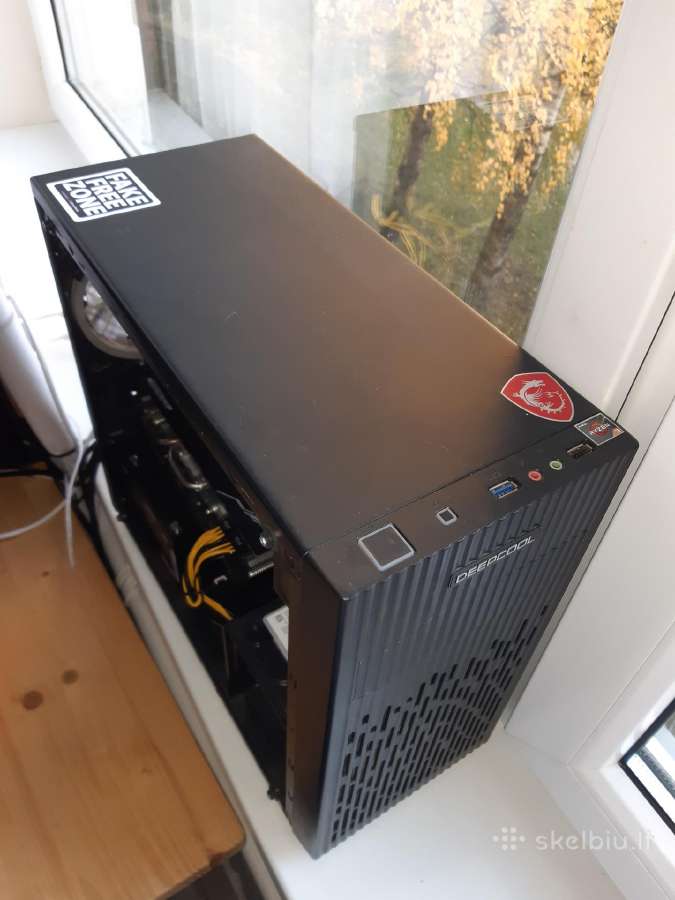 Gaming Pc Ryzen 5 5600 + Rx 5700 8gb / 16gb / SSD - nuotraukos Nr. 2