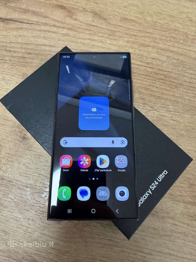 Samsung Galaxy S24 Ultra Titanium Black - nuotraukos Nr. 3