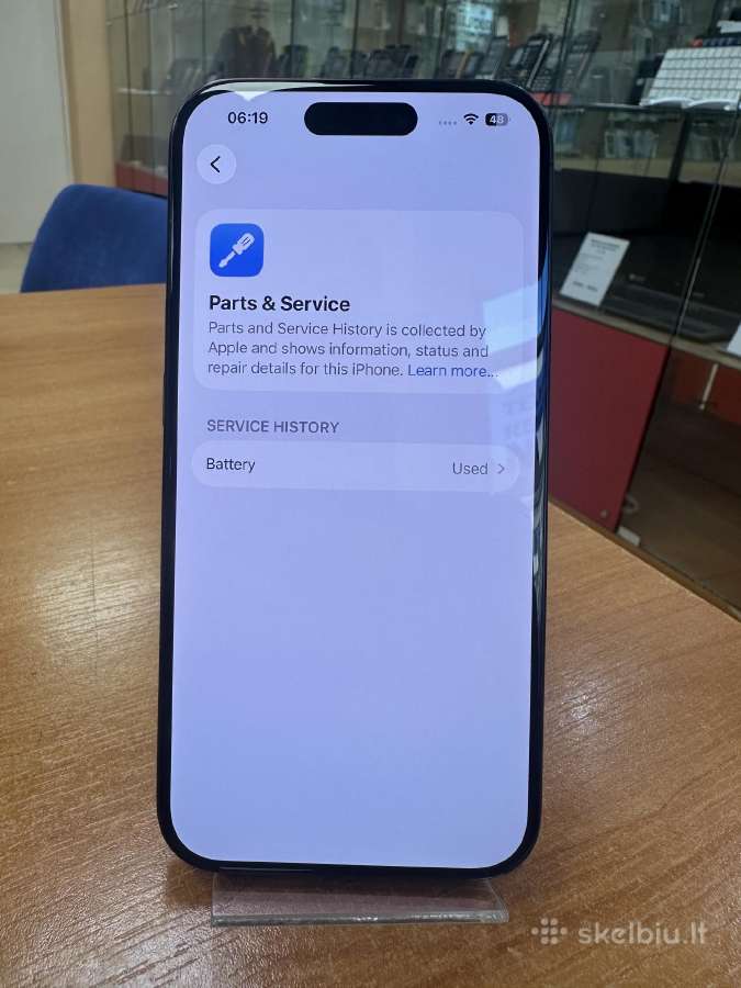Apple iPhone 15 Pro 128 GB (naudotas) - nuotraukos Nr. 2