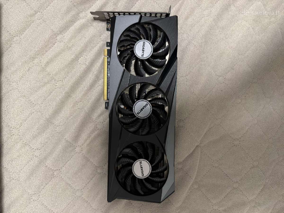 Gigabyte Rtx 3060 Gaming Oc 12gb - nuotraukos Nr. 2