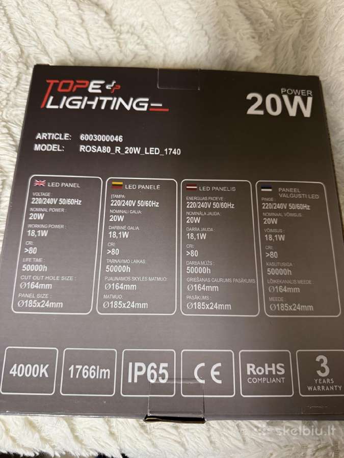 LED ileidziamos lempos - nuotraukos Nr. 2