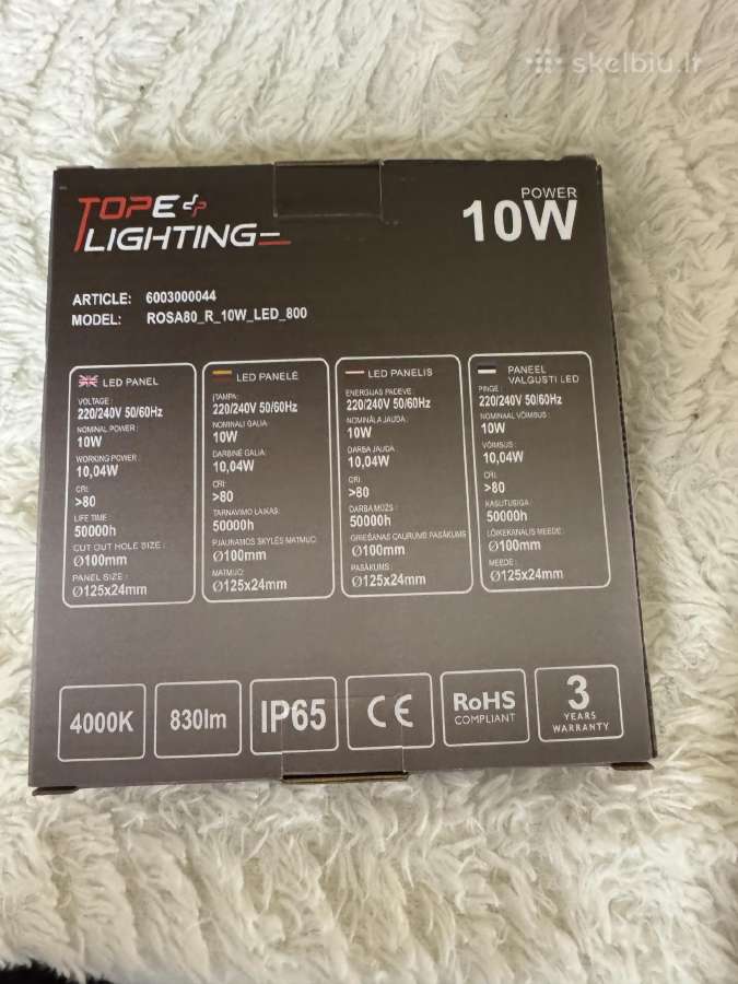 LED ileidziamos lempos - nuotraukos Nr. 6