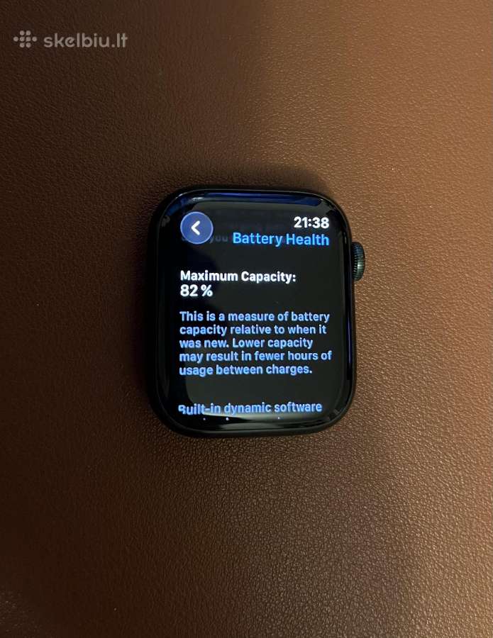 Apple Watch Series 7 45mm GPS - nuotraukos Nr. 4