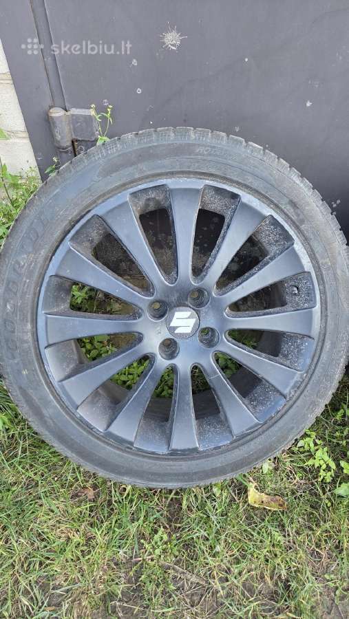 Suzuki r17 4x100 ratlankiai, žieminės. - nuotraukos Nr. 4