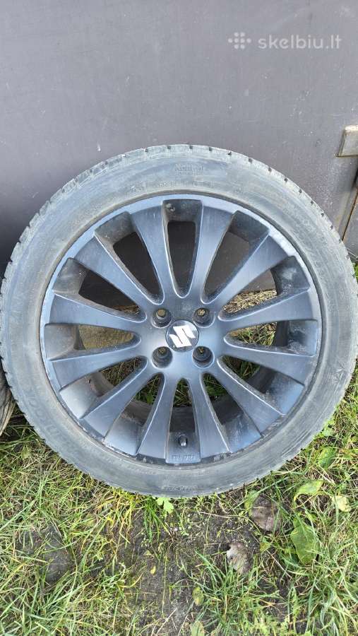 Suzuki r17 4x100 ratlankiai, žieminės. - nuotraukos Nr. 5