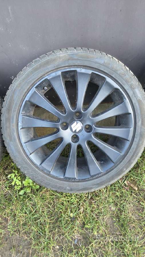 Suzuki r17 4x100 ratlankiai, žieminės. - nuotraukos Nr. 7