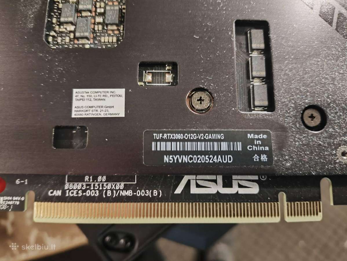 I5-9600k 32gb 1tb Rtx 3060 12gb / 4060 8gb - 11vnt - nuotraukos Nr. 3