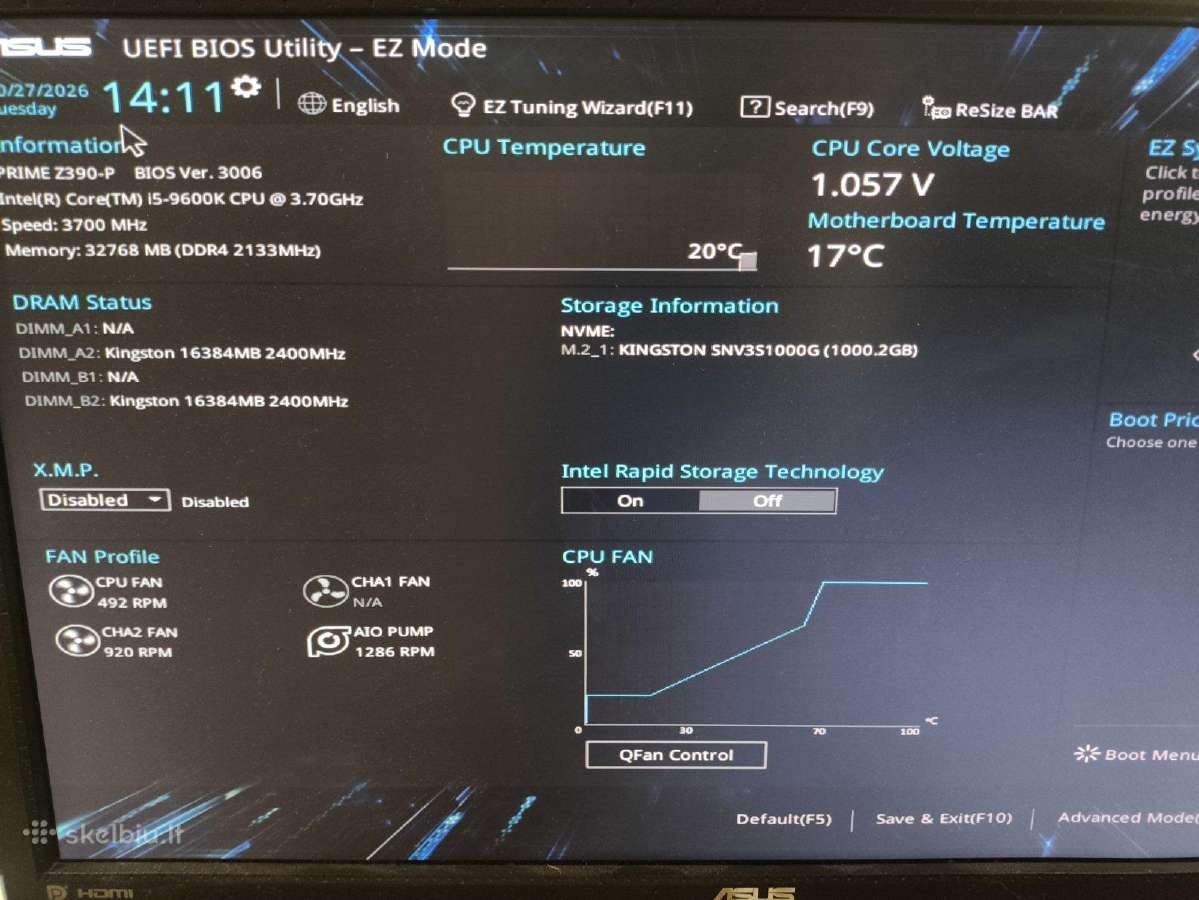 I5-9600k 32gb 1tb Rtx 3060 12gb / 4060 8gb - 11vnt - nuotraukos Nr. 4