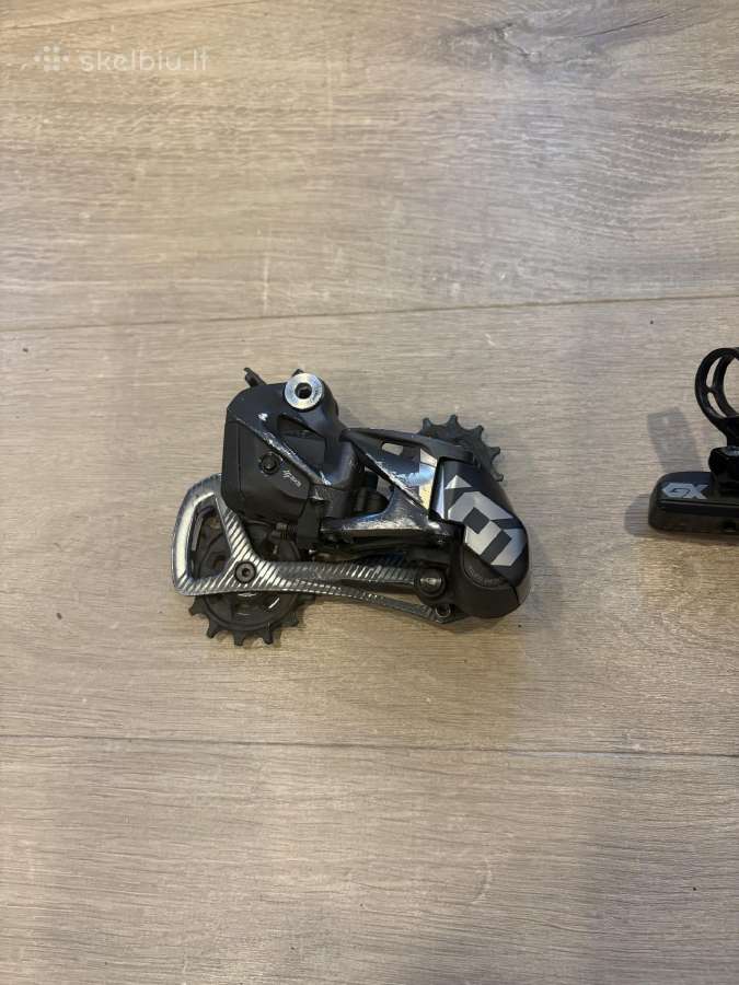 Sram X01 AXS sistema su pakrovėju ir baterija - nuotraukos Nr. 2