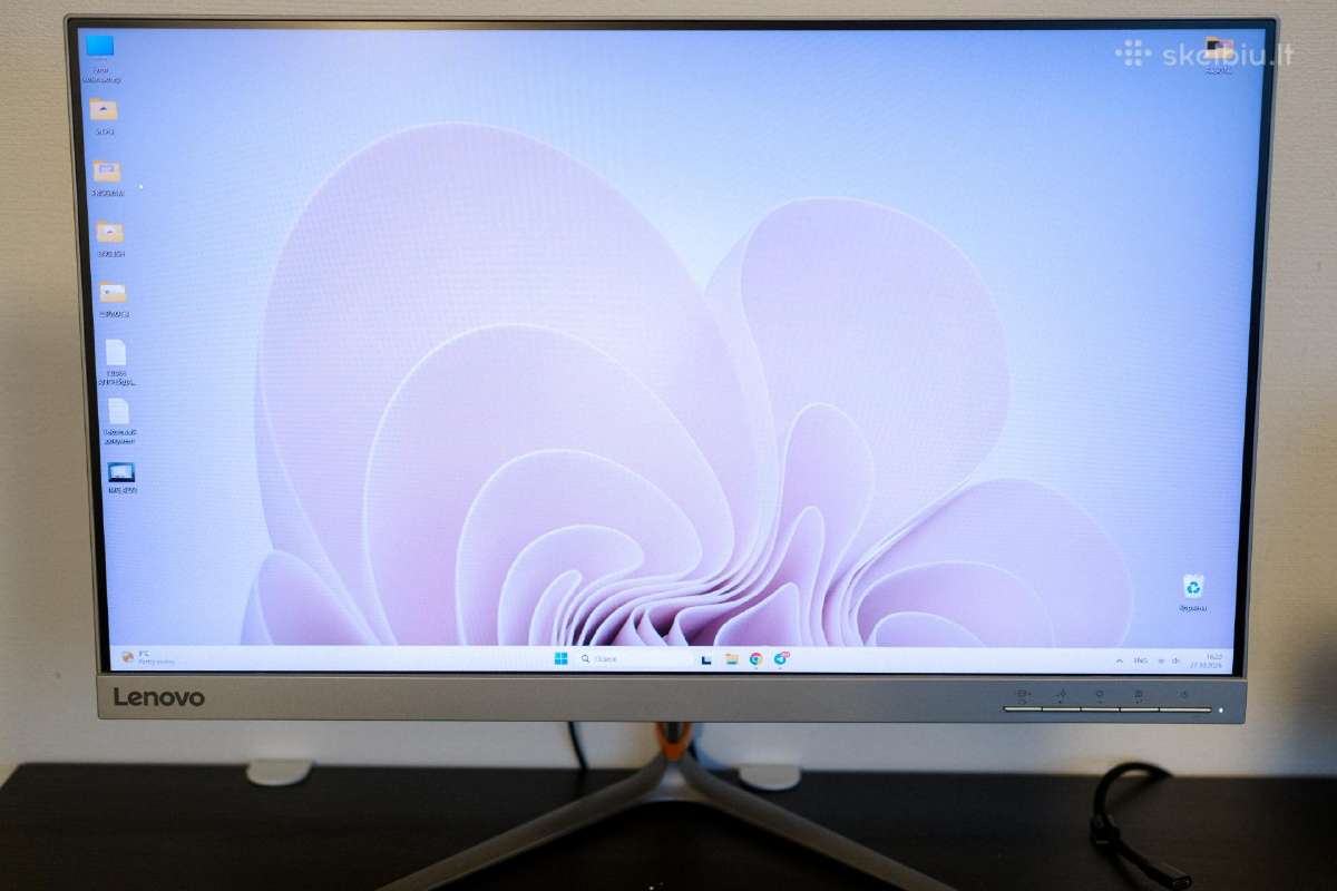 Monitorius Lenovo L24q-10 (23.8" Qhd 2k 2560x1440) - nuotraukos Nr. 3