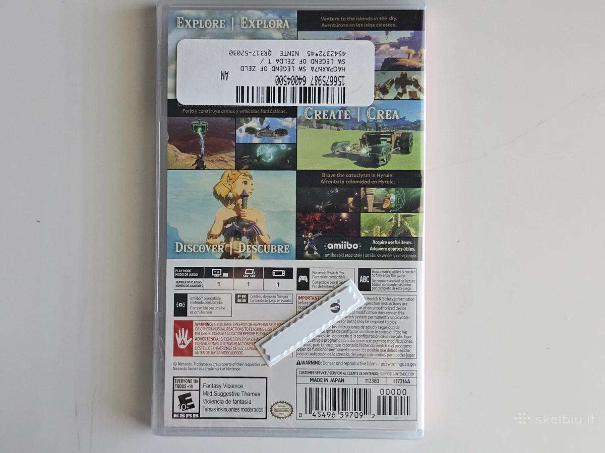 The Legend of Zelda: Tears of the Kingdom switch - nuotraukos Nr. 2