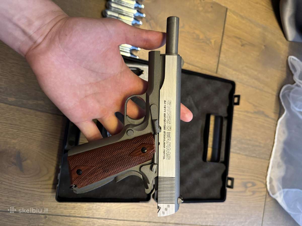 Swiss Arms Sa Colt 1911 Ssp Co2 air gun - nuotraukos Nr. 2