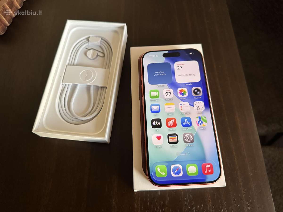 iPhone 17 Pro (Cosmic Orange) 256gb - nuotraukos Nr. 2