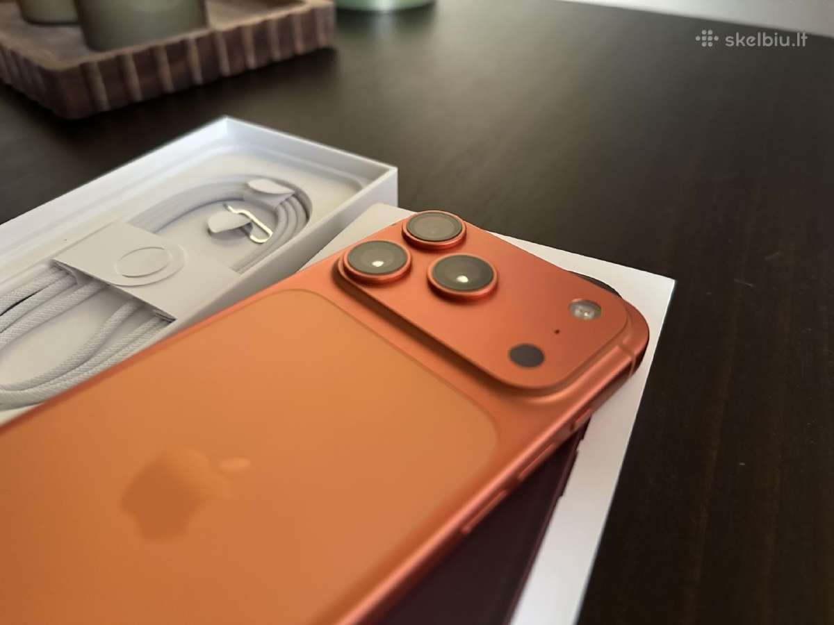 iPhone 17 Pro (Cosmic Orange) 256gb - nuotraukos Nr. 10