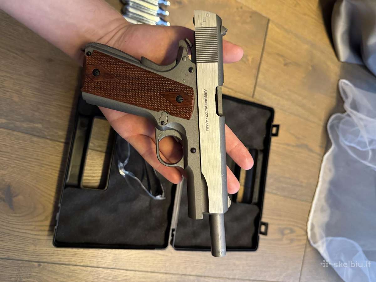 Swiss Arms Sa Colt 1911 Ssp Co2 air gun - nuotraukos Nr. 3
