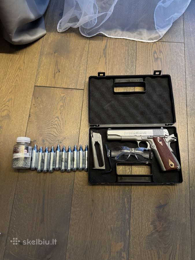 Swiss Arms Sa Colt 1911 Ssp Co2 air gun - nuotraukos Nr. 8