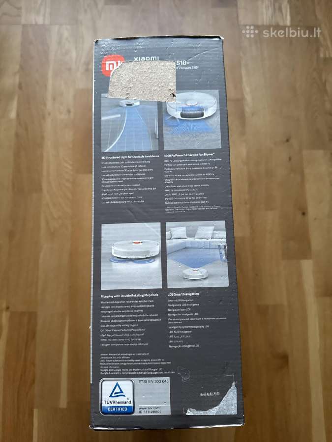 Xiaomi robot vacuum s10+ - nuotraukos Nr. 3