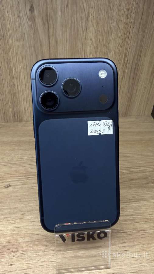 Apple iPhone 17 Pro 512gb baterija 100% - nuotraukos Nr. 3