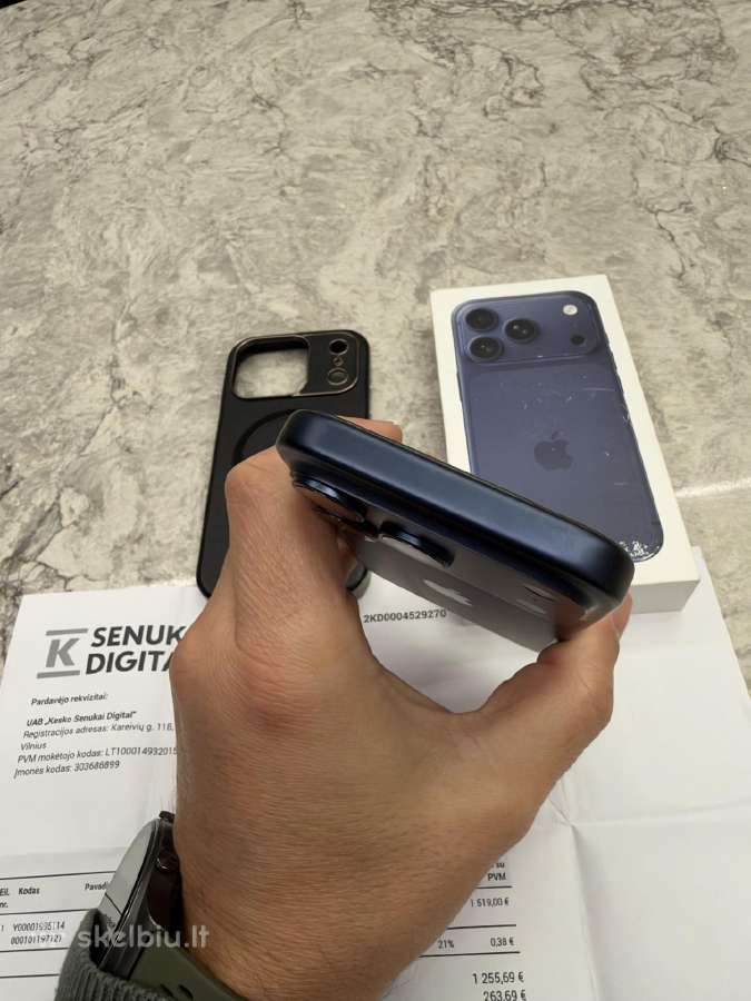 iPhone 17 pro, 512gb 100% - nuotraukos Nr. 6