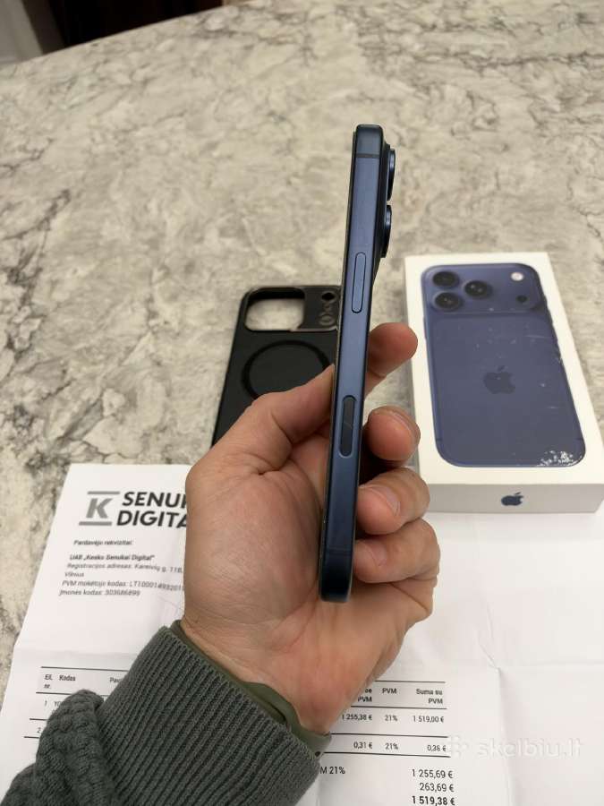 iPhone 17 pro, 512gb 100% - nuotraukos Nr. 8