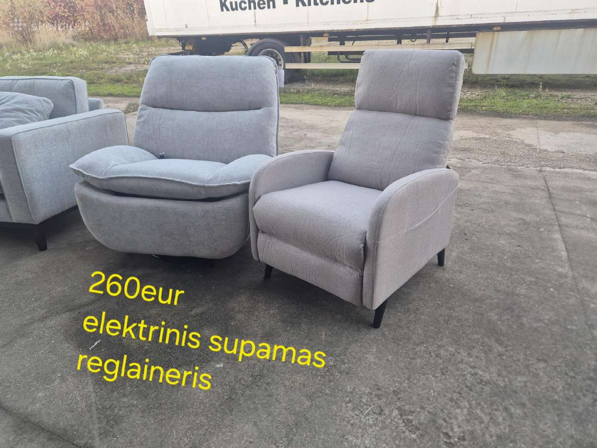 Sofa fotelis supamas reglaineris - nuotraukos Nr. 3