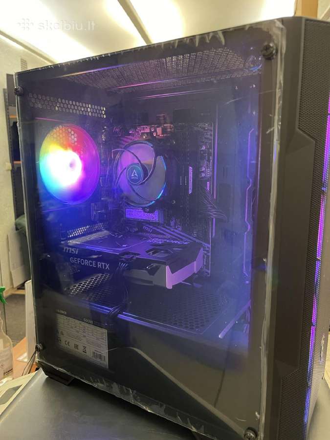 Ryzen 5 5600x 16gb 512nvme Rtx 5060 su garantija - nuotraukos Nr. 9