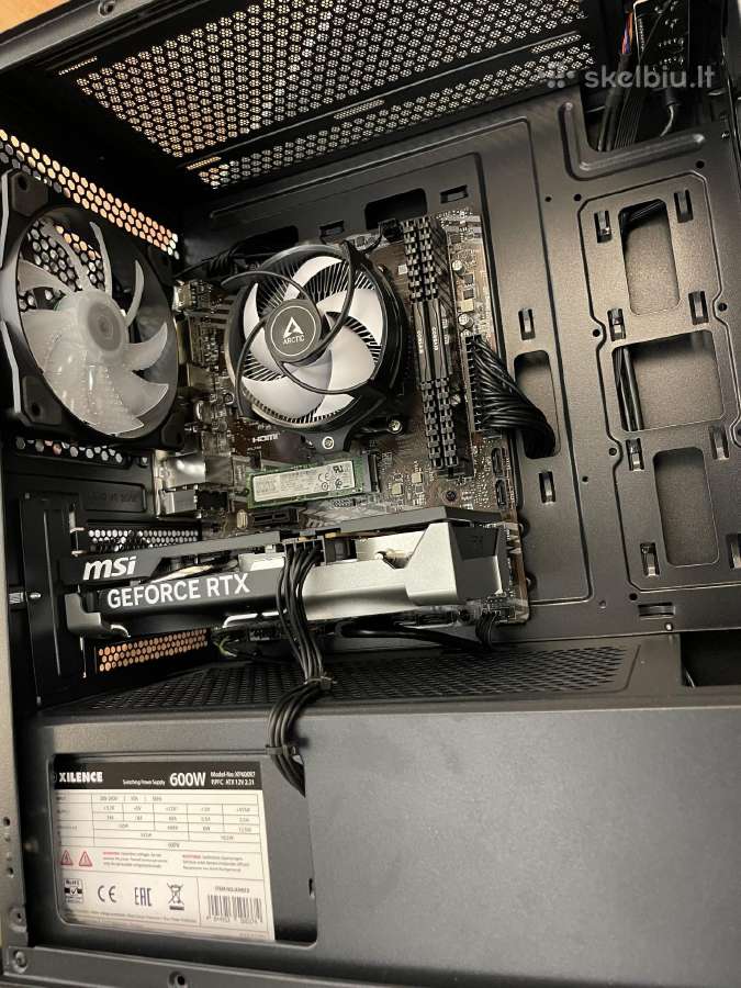 Ryzen 5 5600x 16gb 512nvme Rtx 5060 su garantija - nuotraukos Nr. 5