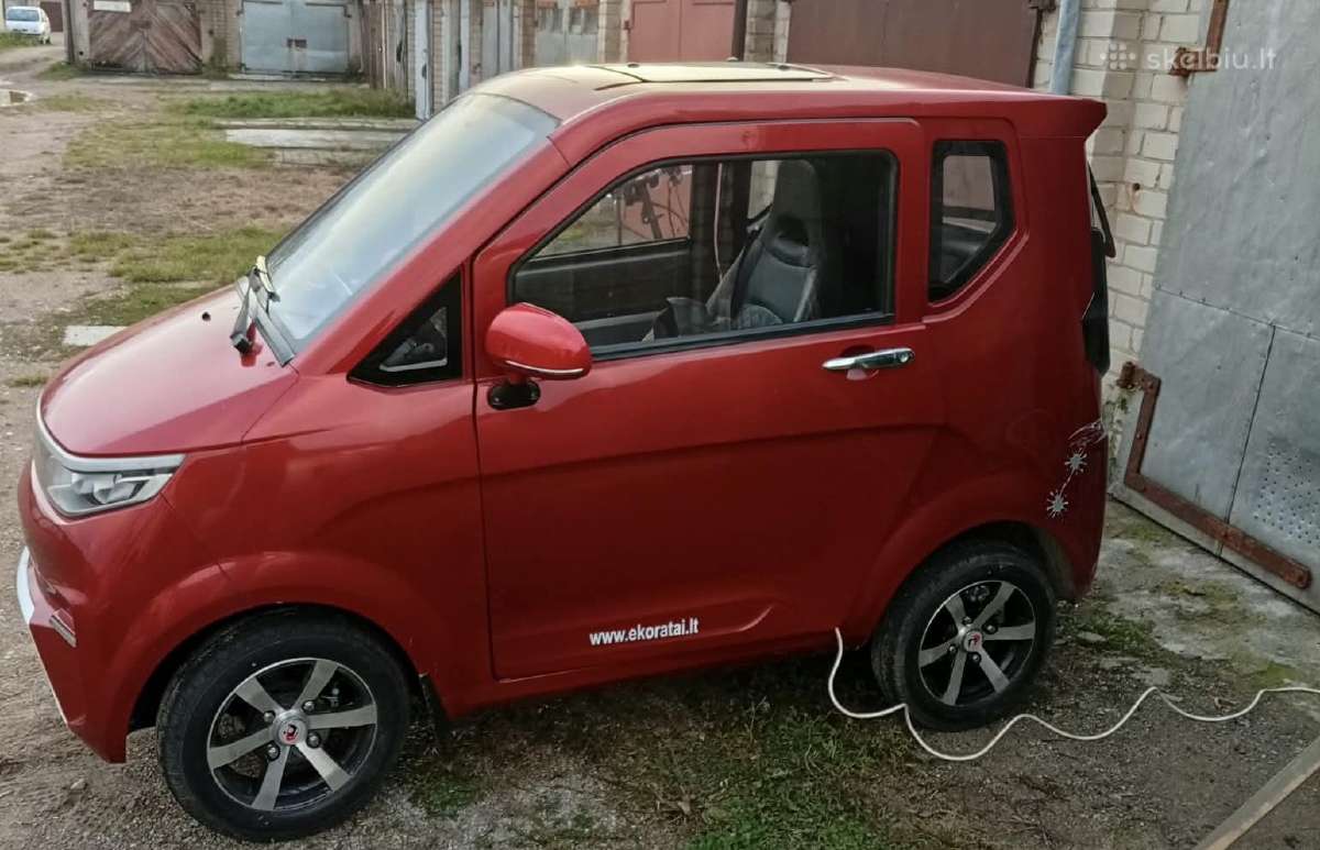 Mini automobilis elektrinis - nuotraukos Nr. 2